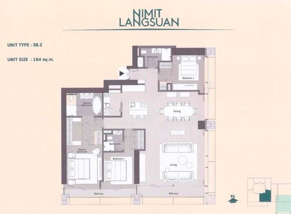 Nimit Langsuan Super Luxury Freehold at Chidlom, Langsuan - Image 6